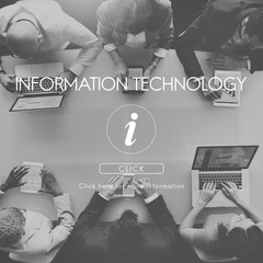 Poster - Information Technology Computer System Concept