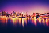Fototapeta  - Purple Manhattan