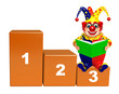Clown with 123 Level & book