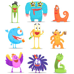 Poster - Monsters Having Fun At The Party