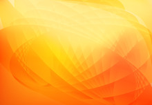 Abstract Wave Background Orange