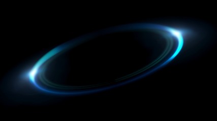 Wall Mural - Circular lens flare. Abstract rotational galaxy. Beautiful ellipse border. Luxury shining hole. 
Rotational lines. Power energy element. Space for message. Abstract ring background.