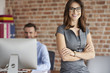 © gpointstudio - Cheerful woman and her work colleague