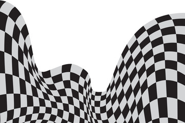 race flag background vector illustration