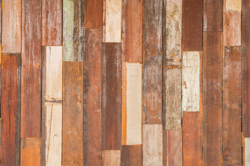 Wall Mural - texture of decorative old wood wall stripe