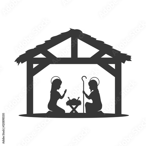 Featured image of post Silhouette Of Mary Joseph And Baby Jesus Download jesus mary joseph stock vectors