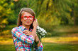 © Vagengeim - Portrait of a girl with flowers