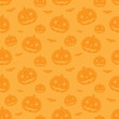 Halloween seamless background vector