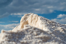 Salt Pile At Saltworks