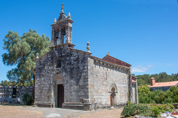 Wall Mural - IGLESIA DE SANTIAGO DE CEREIXO Vimianzo Galicien (Galicia) Spanien