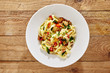 © exclusive-design - Italian fettuccine pasta with mushrooms