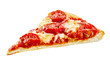 © exclusive-design - Tasty plain margherita Italian pizza slice