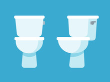 Toilet Bowl Illustration