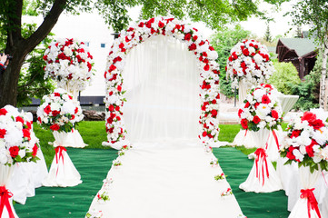 wedding ceremony decoration