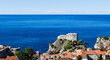 Fort Lovrijenac in Dubrovnik coast, Croatia