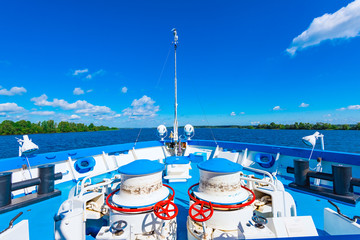 boat trip on the river