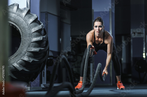 Fotomural Concept: power, strength, healthy lifestyle, sport