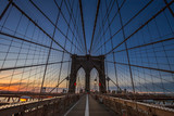 Fototapeta Most - Brooklyn Bridge in New York City, USA