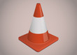 Traffic or safety cone illustration
