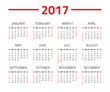 © alliya2000 - Calendar 2017 year