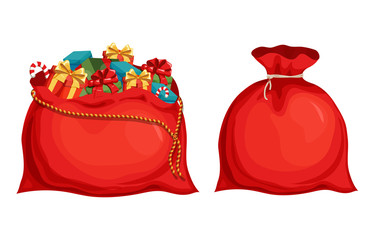 Christmas Santa's bag