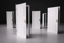 Many Ways To Choose From, Open Doors. Decision Making