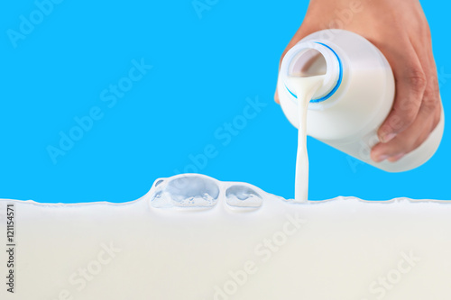 Plakat Splash mleka