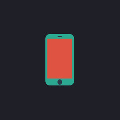 Poster - mini tablet computer symbol