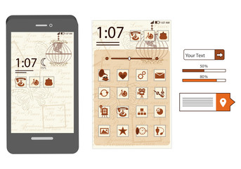 user interface vintage