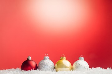 Poster - Composite image of Christmas bauble 