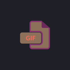 Fototapete - GIF computer symbol