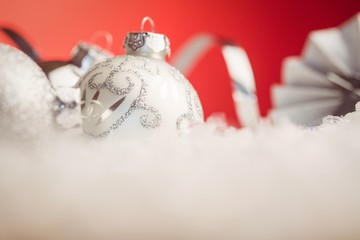 Poster - Close up view of Christmas bauble 