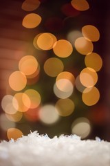 Aufkleber - Composite image of spangles background 