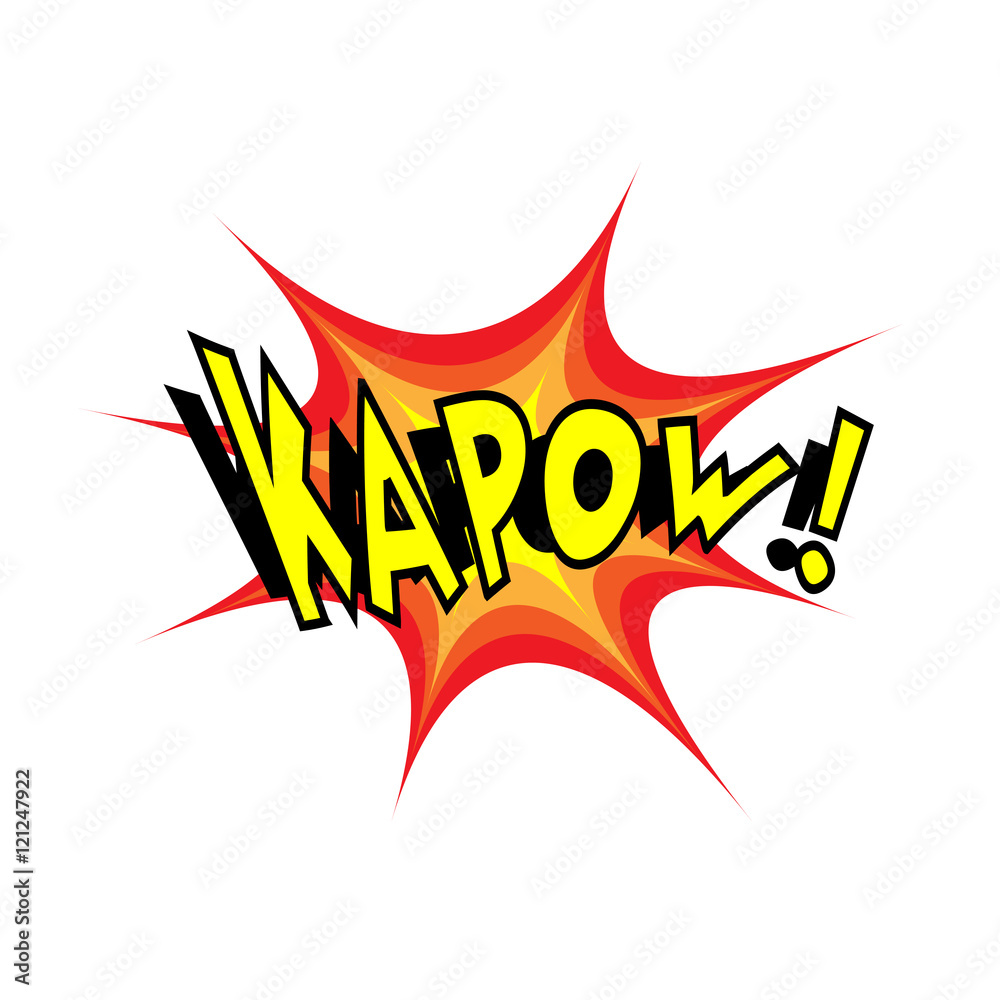 Cartoon Vector Kapow