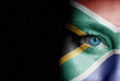 Supporter of South Africa