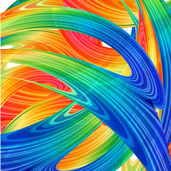 Wall Mural - Multicolored abstract background, colorful template