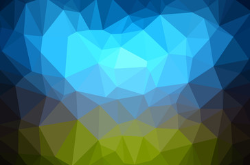 Wall Mural - Abstract polygon geometric background.