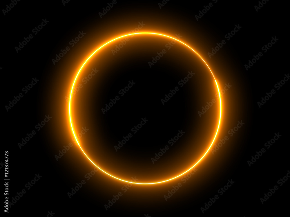 Abstract Light Effect Element Design on Black Background Stock Photo ...