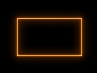 Wall Mural - abstract light effect element design on black background