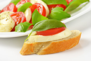 Poster - Mozzarela tomato canape