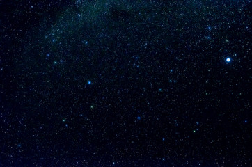 Wall Mural - Stars and galaxy space sky night background, Africa
