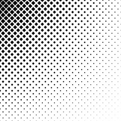 Poster - Abstract monochrome square pattern background