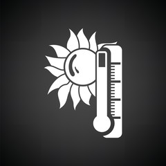 Sticker - Summer heat icon