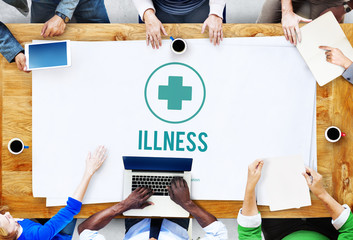 Poster - Illness Sickness Disease Medicine Concept
