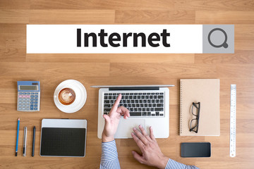 Poster - connection digital internet