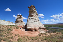 Elephant Feet Rock Formation Near Tonolea, Arizona