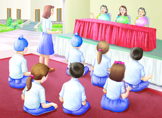 A school function