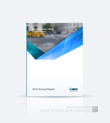 Wall Mural - Brochure template layout, cover design annual report, magazine, 