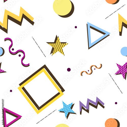 Abstract Composition Minimalistic Fashion Backdrop Design Patch