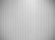 Metal Wall Vertical Line Texture Gray Color.
